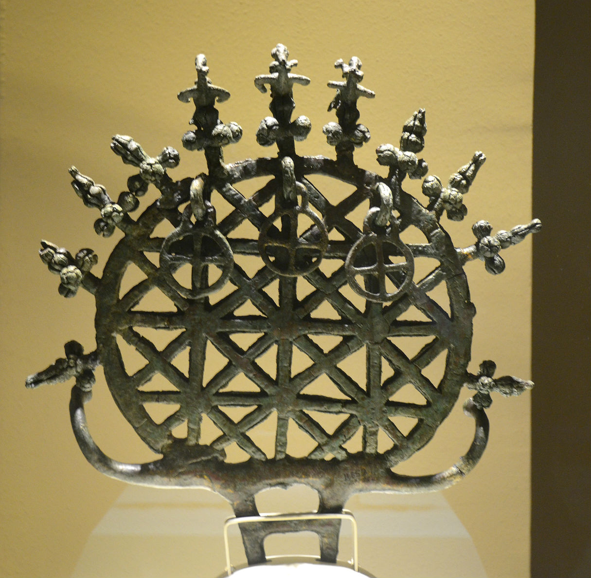 The most famous Hittite sun disc standard
