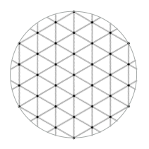 Equilateral triangle lattice